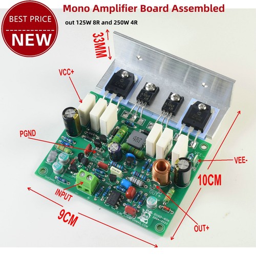 Mono power amplifier board - mono,