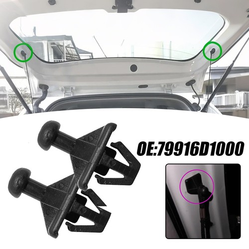 2pcs black car trunk - 2pcs,
