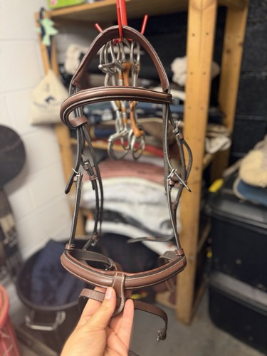Whitaker flash snaffle bridle - flash,