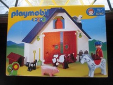 PLAYMOBIL 123 6740 FARM PLAYSET NEW