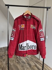 Marlboro Ferrari Vintage Michael Schumaher Racing Jacket F1 😍 NO FEES TO US!