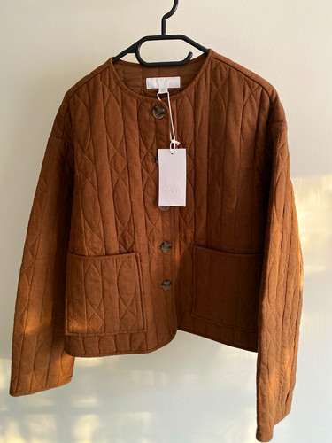 Zara women brown corduroy - women's,