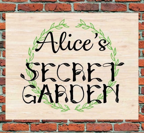Personalised secret garden - personalised,