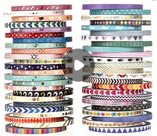 Slimline washi tape set - 48,