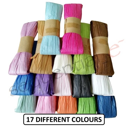 Raffia paper ribbon - paper, 10m