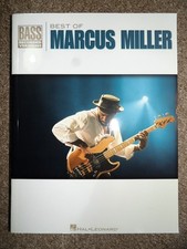 Best Of Marcus Miller, Bass Guitar Book - Bass Recorded Versions