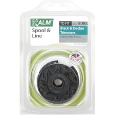 ALM Spool & Line Fits Black Decker Reflex Strimmer Trimmer 1.5mm 2x6m BD032