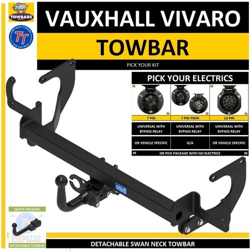 Tow bar detachable - detachable, vauxhal