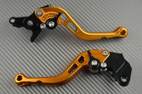 Short brake clutch levers pair - brake+clutch,