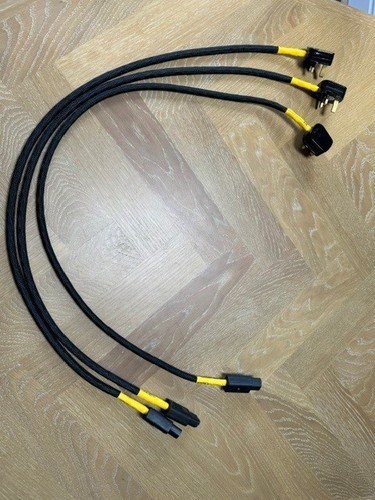 Hi fi mains cables - x,