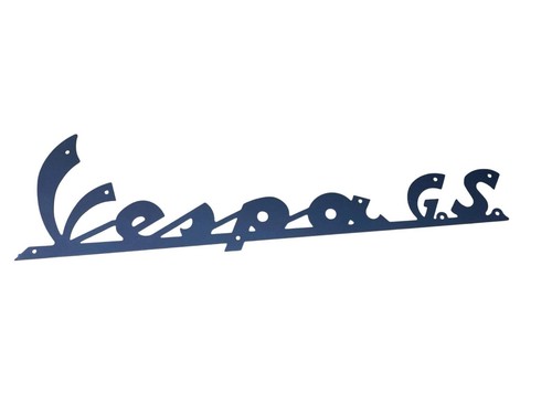 Vespa badge legshield oem - gs,