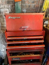 snap on tool box chest used