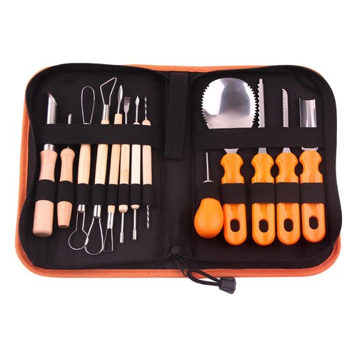 5pcs pumpkin carving tools - pumpkin,