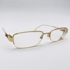 GUCCI eyeglasses GOLD HALF RIM