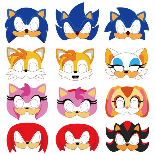 Sonic the hedgehog mask - sonic,