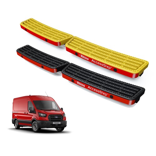 Ford transit rear access step - rear,