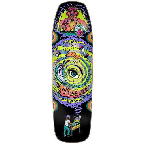 Santa cruz pro skateboard - santa, deck