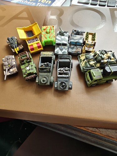 Vintage micro tanks military - micro,