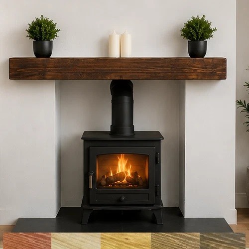 Solid mantel beam chunky - mantel,