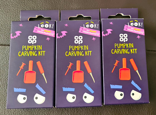 Pumpkin carving kits - carving, kids