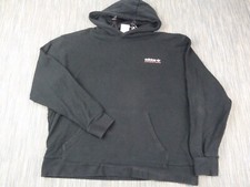 Adidas Adventure Fleece Hoodie Mens Extra Large XL Logo Black Logo Pullover