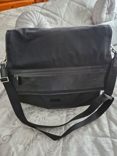 Gucci black nylon leather - gucci,