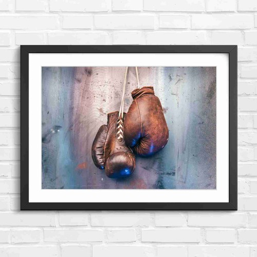 Retro vintage boxing gloves - boxing,