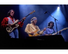 Mark Knopfler Dire Straits concert all playing guitars 16x20 Canvas Giclee