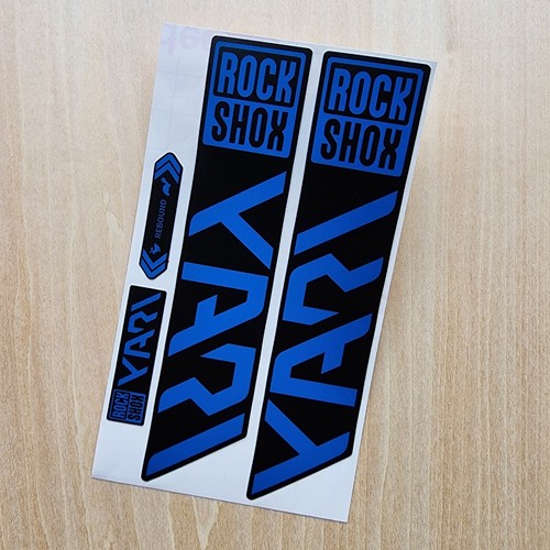 Rockshox yari fork stickers - rockshox,