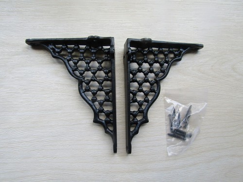 Pair shelf brackets rustic - pair,
