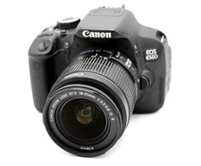 Canon EOS 650D / Rebel T4i 18.0 MP Digital Camera - Black (Kit with EF-S IS II...