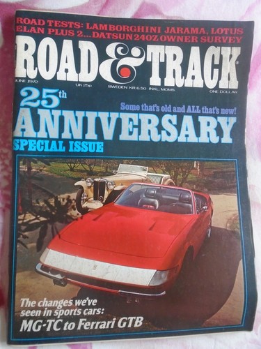 Road track jun - &, 1972