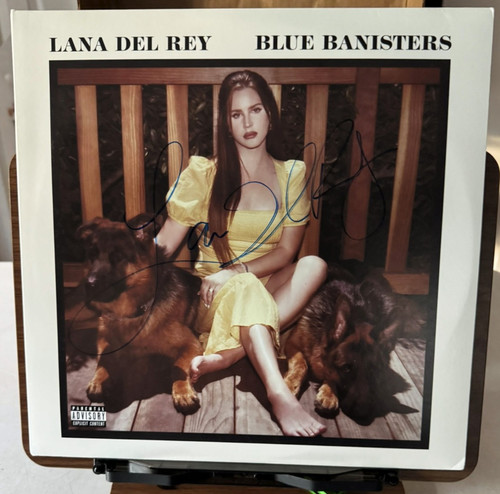 Lana del rey signed blue - del,