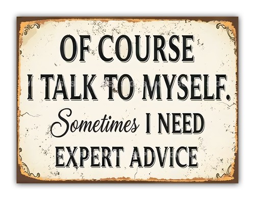 Funny talk myself - funny, "