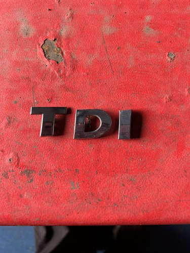 Genuine tdi tailgate badge - tdi,