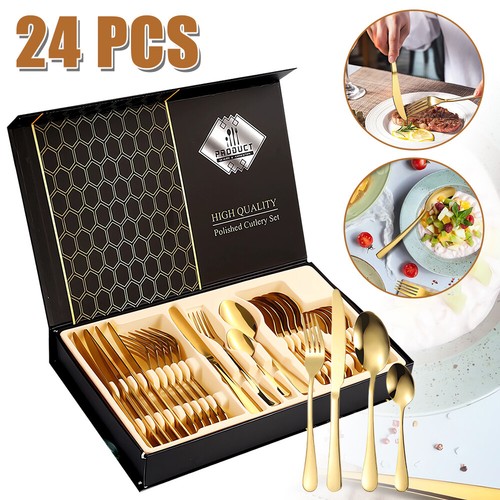 Pcs dinner set - 24, stainless