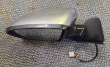 NISSAN QASHQAI J10 2010 LEFT PASSENGER SIDE WING MIRROR SILVER E11026202