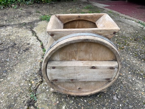 Antique wooden butter - antique, churn