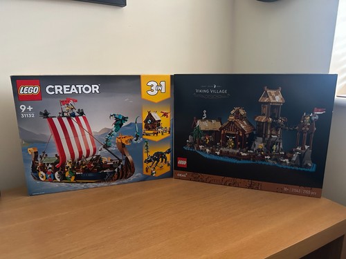 Lego ideas viking village - lego,