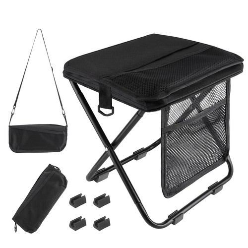 Portable folding stool with