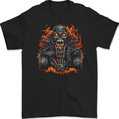 Skull quad bike - a,