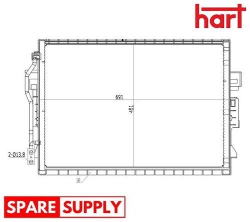 Condenser air conditioning - air,