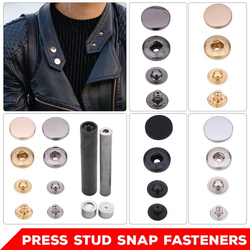 Heavy duty press studs 10mm - press,