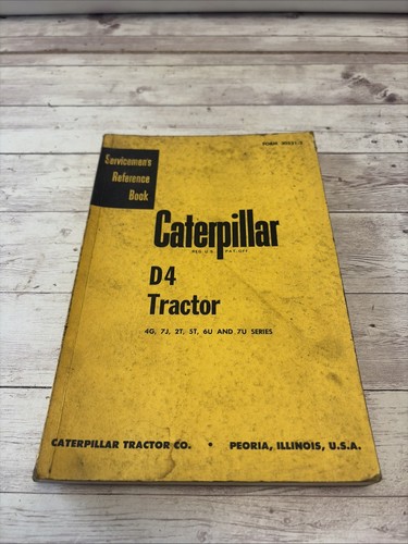 Caterpillar tractor 7j - caterpillar, 4g