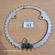 Simplex Chater Lea Fit Style Chrome Steel Chainring LV  3/32nd x 42t  #83