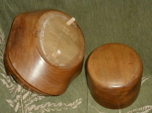Vintage millinery wooden - 2, pc