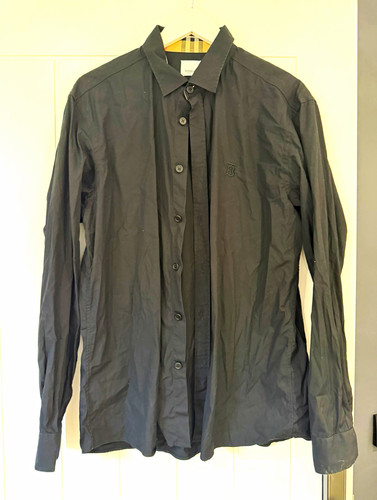 Burberry men black long - black,