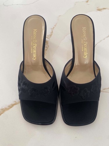Russell bromley black - black, mule