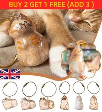 Cat/Dog Hair Collector Keychain Charm Memorial Storage Boxes, Pet Hair Keepsake