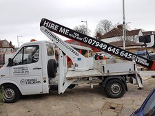 cherry picker for hire all London and Essex with Operator 